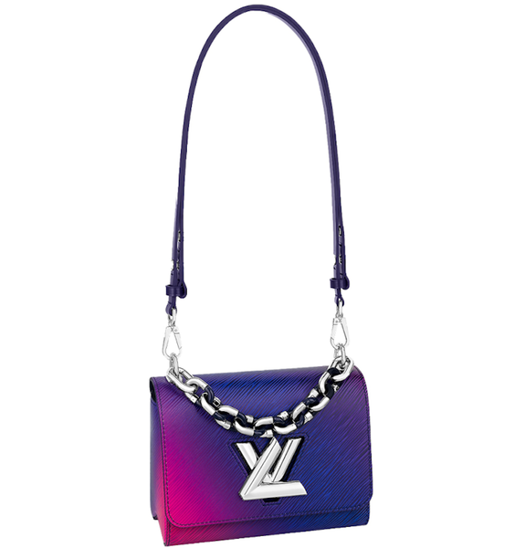  Túi Nữ Louis Vuitton Twist PM Epi 'Gradient Blue' 