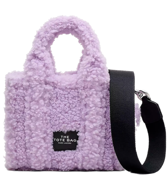 Túi Nữ Marc Jacobs Teddy Mini Tote Bag 'Lilac' 
