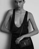  Túi Nữ Saint Laurent Mini Nolita 'Black' 