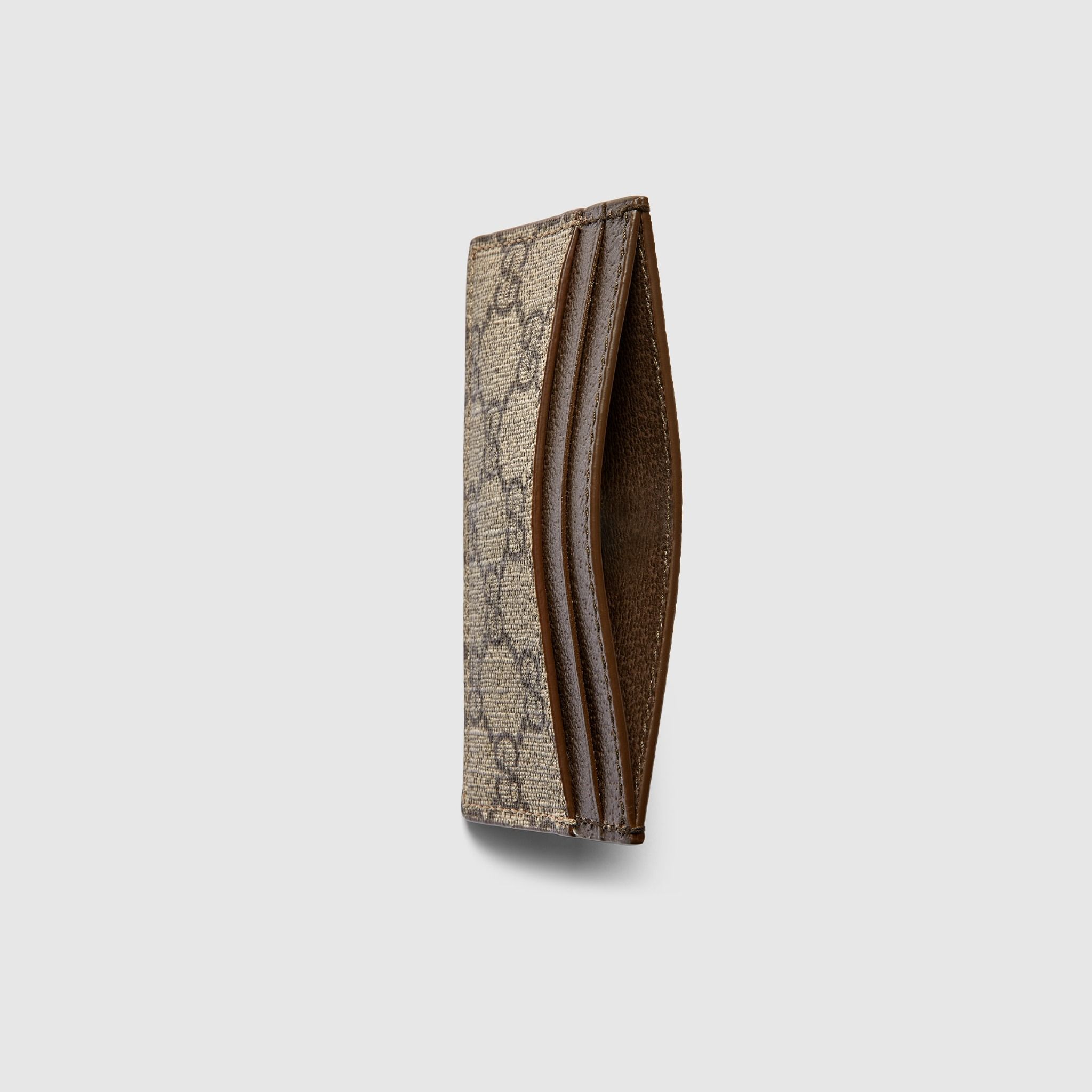  Ví Gucci Bi-color GG Card Case 'Beige' 