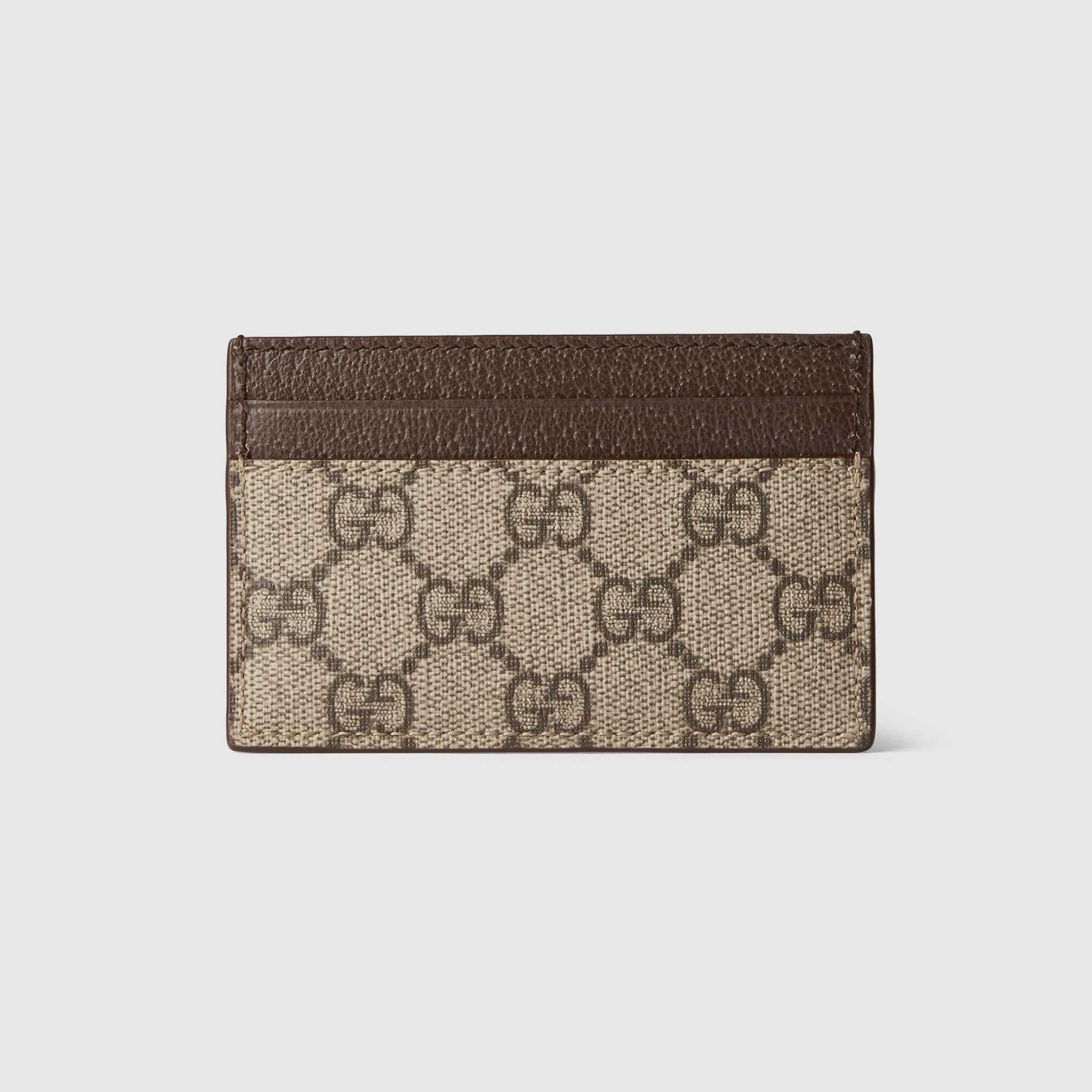  Ví Gucci Bi-color GG Card Case 'Beige' 