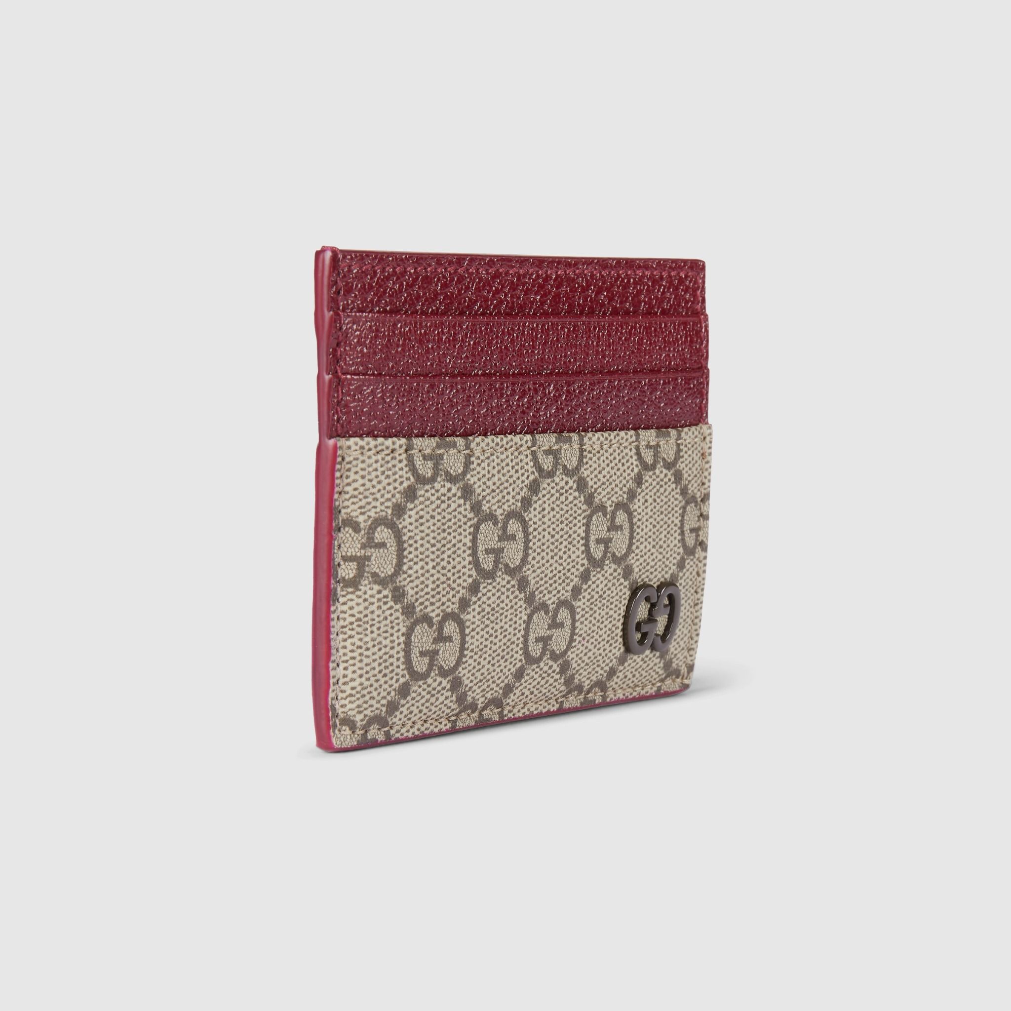  Ví Gucci Bi-color GG Card Case 'Beige' 