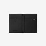  Ví Nam Burberry Check Folding Card Case 'Black' 
