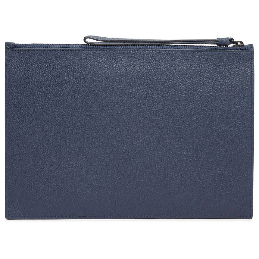  Ví Nam Kenzo Logo Shared Clutch 'Navy' 