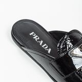  Giày Nữ Prada Mule Slippers 'Black' 