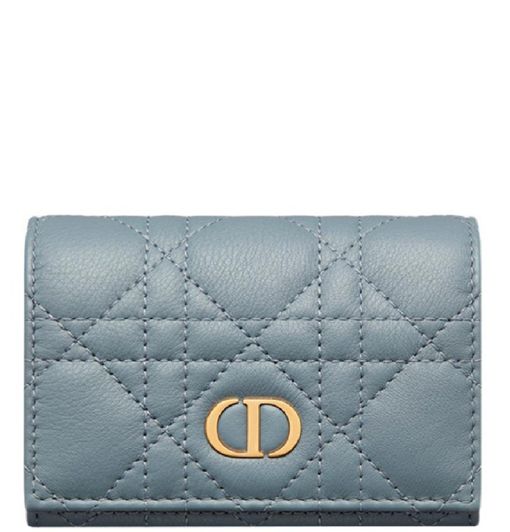  Ví Nữ Dior Caro XS Wallet 'Cloud Blue' 