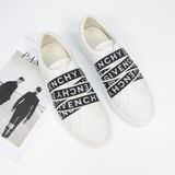  Giày Nam Givenchy 4G Webbing Strap Low 'Black White' 