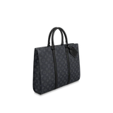  Túi Nam Louis Vuitton Sac Plat Horizontal Zippé 'Black' 