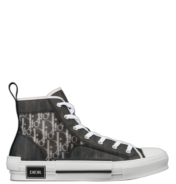  Giày Nam Dior B23 High-Top 'Black Grey' 