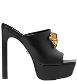  Giày Nữ Versace La Medusa Platform Mules 'Black' 