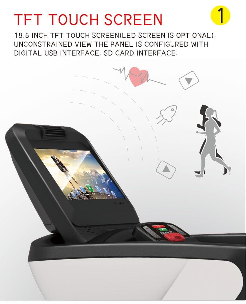 TT-X6 commercial treadmill