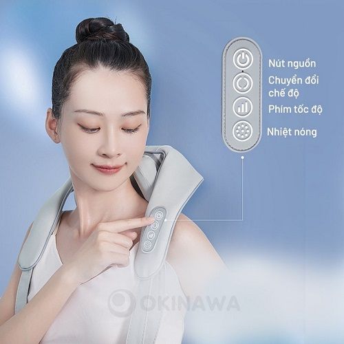 Đai massage vai gáy OKINAWA OS-15