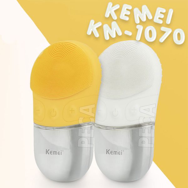 [ THANH LÝ NEW ] Máy rửa mặt KEMEI KM-1070 chuyên dùng rửa làm sạch da mặt thúc đẩy hấp thụ dưỡng chất, tẩy trang phù hợp với mọi loại da