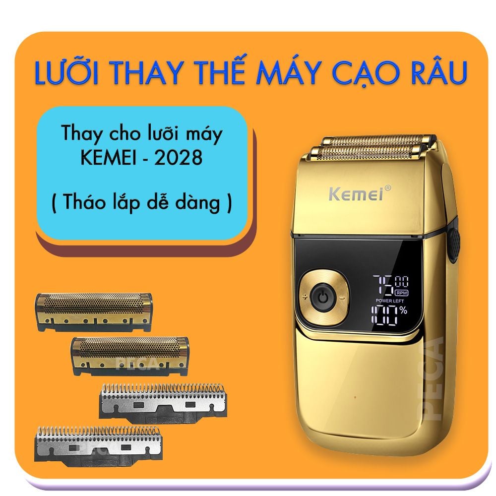 Lưỡi thay thế máy cạo râu Kemei KM-2028 / Kemei KM-1112