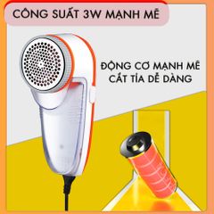 Máy cắt lông xù quần áo không dây Kemei KM-241 cắt lông xù nhiều loại vải.. - Phân phối chính hãng