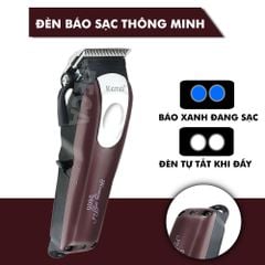 Tông đơ cắt tóc không dây Kemei KM-2600 chuyên nghiệp với pin Lithiumion siêu khủng có thể sử dụng cắm điện trực tiếp