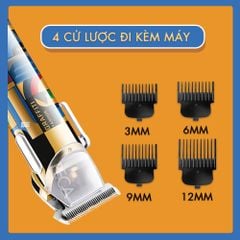 Tông đơ cắt tóc chuyên nghiệp KEMEI KM-MAX5087 thiết kế cá tính baber công suất mạnh 5W mạnh mẽ