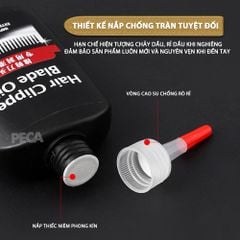 Dầu tra lưỡi tông đơ Kemei 120ml giúp làm mát lưỡi, động cơ hoạt động tốt, bảo vệ lưỡi chống gỉ sét, kéo dài tuổi thọ tông đơ - Hàng chính hãng