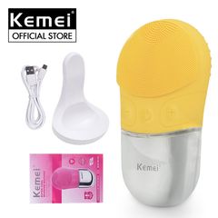 [ THANH LÝ NEW ] Máy rửa mặt KEMEI KM-1070 chuyên dùng rửa làm sạch da mặt thúc đẩy hấp thụ dưỡng chất, tẩy trang phù hợp với mọi loại da