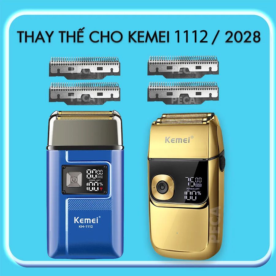 Lưỡi thay thế máy cạo râu Kemei KM-2028 / Kemei KM-1112