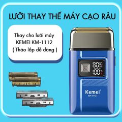 Lưỡi thay thế máy cạo râu Kemei KM-2028 / Kemei KM-1112