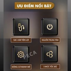 Máy cạo râu Kemei KM-TX10 điều chỉnh 3 mức tốc độ, màn hình LCD, công suất mạnh mẽ 5W - Hàng chính hãng