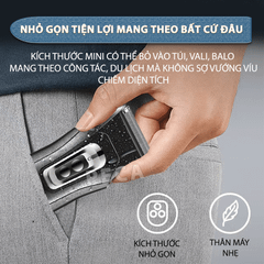 Máy cạo râu mini Kemei KM-T98 công suất mạnh mẽ 5W chống nước IPX5 - Hàng chính hãng