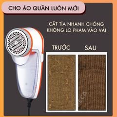 Máy cắt lông xù quần áo không dây Kemei KM-241 cắt lông xù nhiều loại vải.. - Phân phối chính hãng