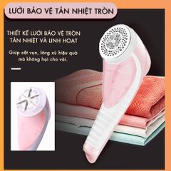 Máy cắt lông xù quần áo không dây Kemei KM-1905 cắt lông xù nhiều loại vải, công suất 9w mạnh mẽ.. - Phân phối chính hãng