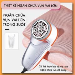 Máy cắt lông xù quần áo không dây Kemei KM-241 cắt lông xù nhiều loại vải.. - Phân phối chính hãng