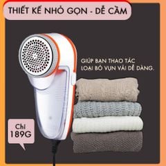 Máy cắt lông xù quần áo không dây Kemei KM-241 cắt lông xù nhiều loại vải.. - Phân phối chính hãng