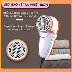 Máy cắt lông xù quần áo không dây Kemei KM-241 cắt lông xù nhiều loại vải.. - Phân phối chính hãng