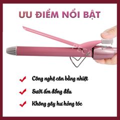 Máy uốn tóc KEMEI KM-219 cao cấp điều chỉnh 2 mức nhiệt độ