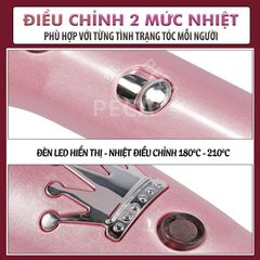 Máy uốn tóc KEMEI KM-219 cao cấp điều chỉnh 2 mức nhiệt độ