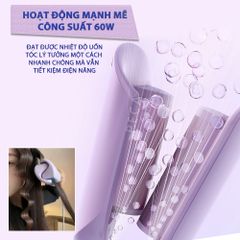 Máy uốn tóc sóng Kemei KM-3119 ion âm điều chỉnh 6 mức nhiệt độ phù hợp với mọi loại tóc - Chính hãng