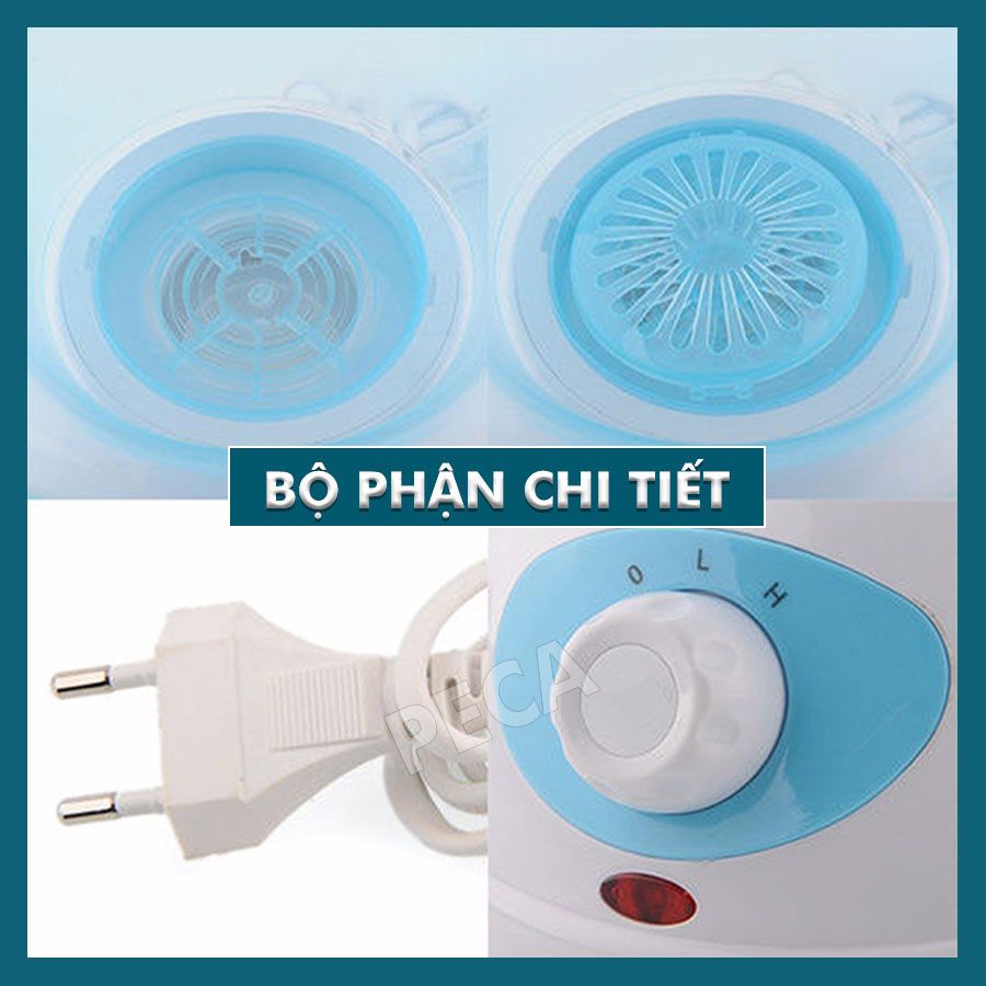 Máy xông mặt hơi nước Kemei KM-6080 điều chỉnh 2 mức nhiệt độ phù hợp với mọi loại da