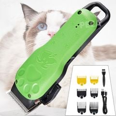 Tông đơ cắt lông thú cưng Kemei KM-CW10 không dây chuyên nghiệp công suất mạnh 5W sạc nhanh USB tiện lợi - Hàng chính hãng