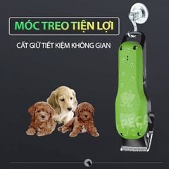 Tông đơ cắt lông thú cưng Kemei KM-CW10 không dây chuyên nghiệp công suất mạnh 5W sạc nhanh USB tiện lợi - Hàng chính hãng