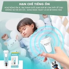 Tông đơ cắt tóc trẻ em Kemei KM-965 có thể cắt tóc, chấn viền cạo tóc dùng được cho trẻ sơ sinh - Bảo hành chính hãng 12 tháng