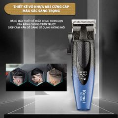 Tông đơ cắt tóc chuyên nghiệp Kemei KM-1686 lưỡi cắt mạ carbon công suất mạnh 5W tốc độ hoạt động lên đến 9000RPM- Hàng chính hãng