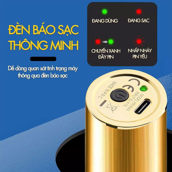 Tông đơ cắt tóc chuyên nghiệp KEMEI KM-MAX5087 / KM-5087 thiết kế cá tính baber công suất mạnh 5W mạnh mẽ