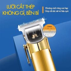 Tông đơ cắt tóc chuyên nghiệp KEMEI KM-MAX5087 / KM-5087 thiết kế cá tính baber công suất mạnh 5W mạnh mẽ