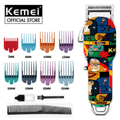 Tông đơ cắt tóc không dây chuyên nghiệp Kemei KM-MAX2092 kèm phụ kiện đầy đủ