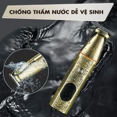 Tông đơ đa năng 5in1 KEMEI KM-5859 nhiều đầu thay thế chuyên dụng cắt tóc, chấn viền, cạo râu, cạo lông toàn thân, lông chân mày...- Hàng chính hãng