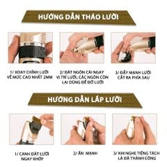 Tông đơ cắt tóc không dây Kemei KM-1255 dùng cho cá nhân và gia đình - Hàng chính hãng