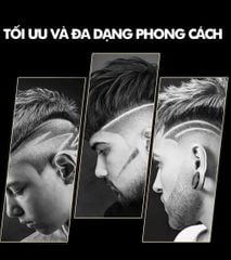 Tông đơ chấn viền không dây Kemei KM-1974A có 2 pin rời, có thể sạc lại,có thể khắc tatoo, cạo trắng... - CHÍNH HÃNG