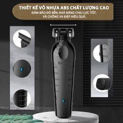 Tông đơ chấn viền Kemei KM-2299 lưỡi cắt mạ carbon cao cấp công suất 5W - Chính hãng