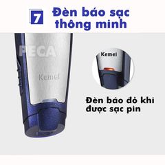 Tông đơ chấn viền sắc nét Kemei KM 5021 nhỏ gọn tiện lợi có thể khắc tóc phân phối chính hãng