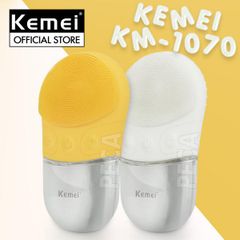 Máy rửa mặt KEMEI KM-1070 chuyên dùng rửa làm sạch da mặt thúc đẩy hấp thụ dưỡng chất, tẩy trang phù hợp với mọi loại da
