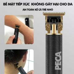 Tông đơ chấn viền không dây Kemei KM-1971A có thể khắc tatoo, cạo trắng, cạo đầu sạc nhanh - hãng phân phối chính thức